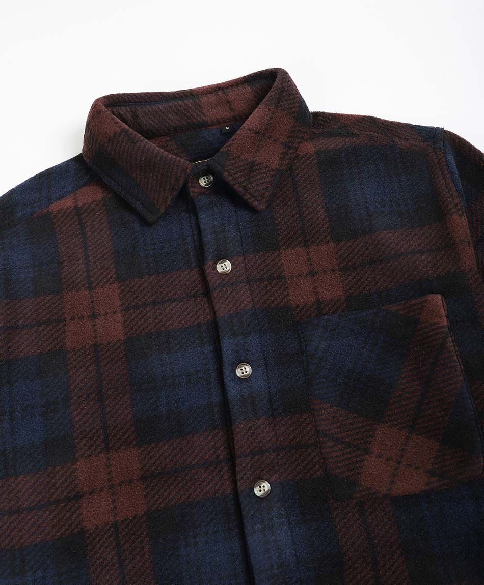 Campera hombre franela escoc&eacute;s