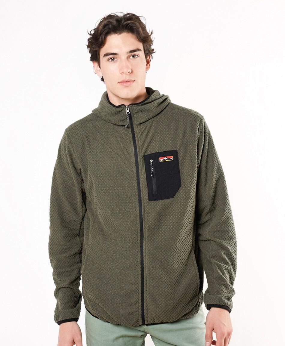 Buzo hombre outdoor textura
