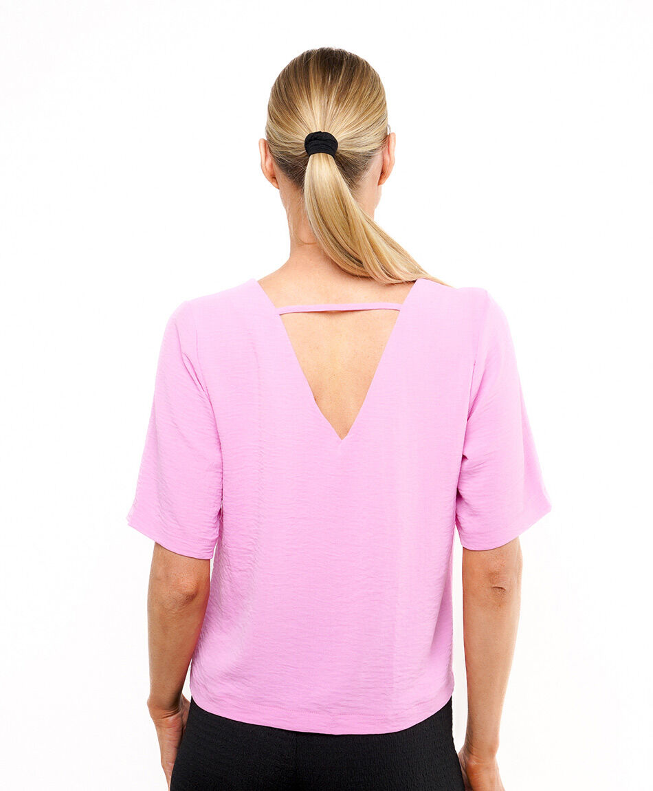 Camisa mujer cuello v