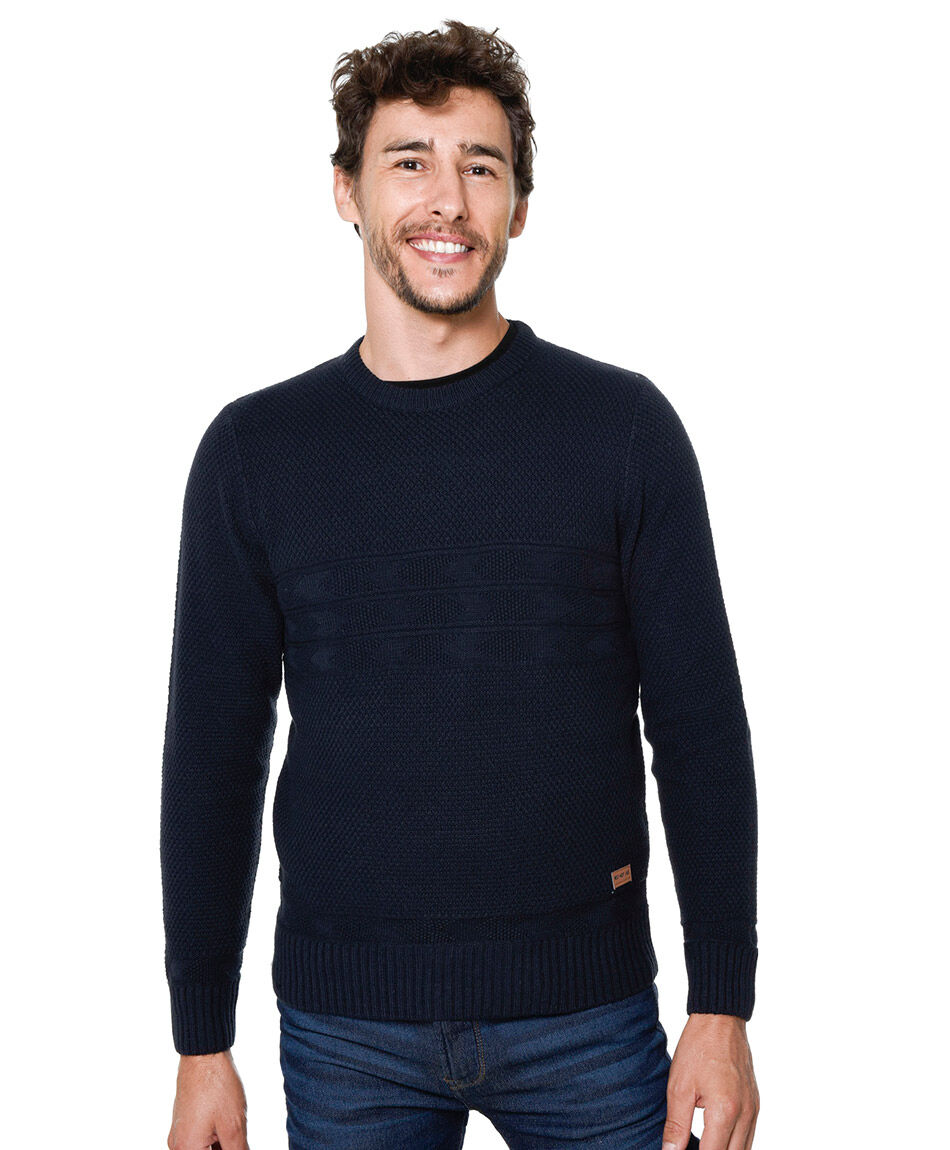 Poleron jacquard