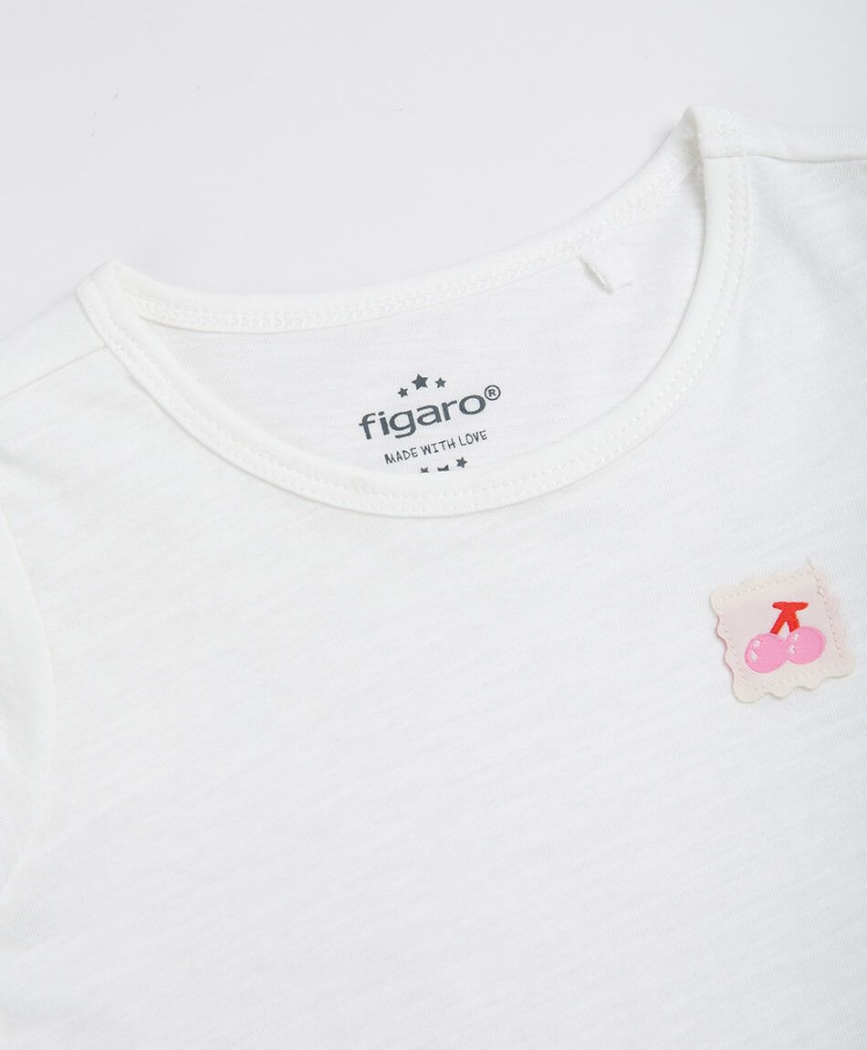 Remera beb&eacute; b&aacute;sica blanca