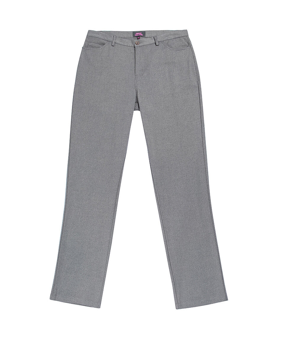 Pantal&oacute;n escolar gris mujer