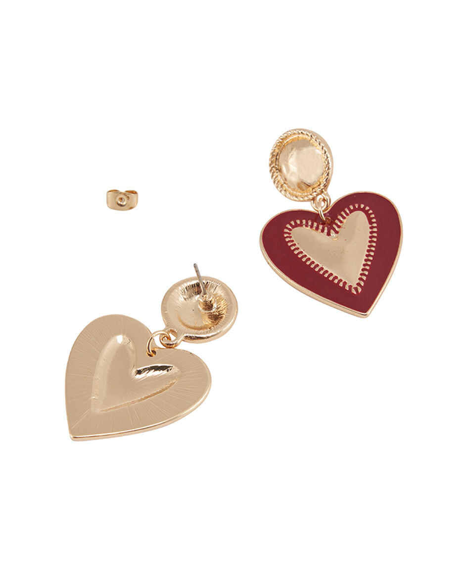 Aros mujer coraz&oacute;n