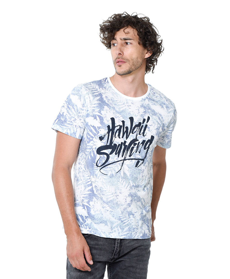 Polera estampada