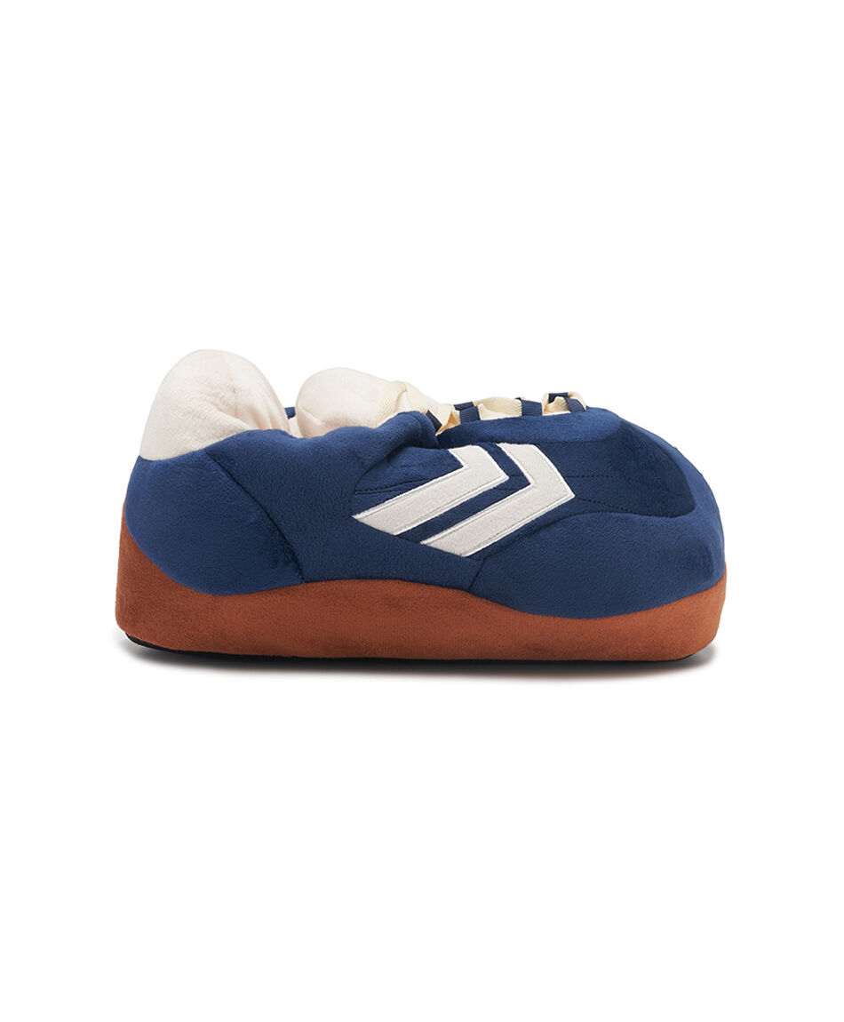 Pantufla hombre zapatilla azul