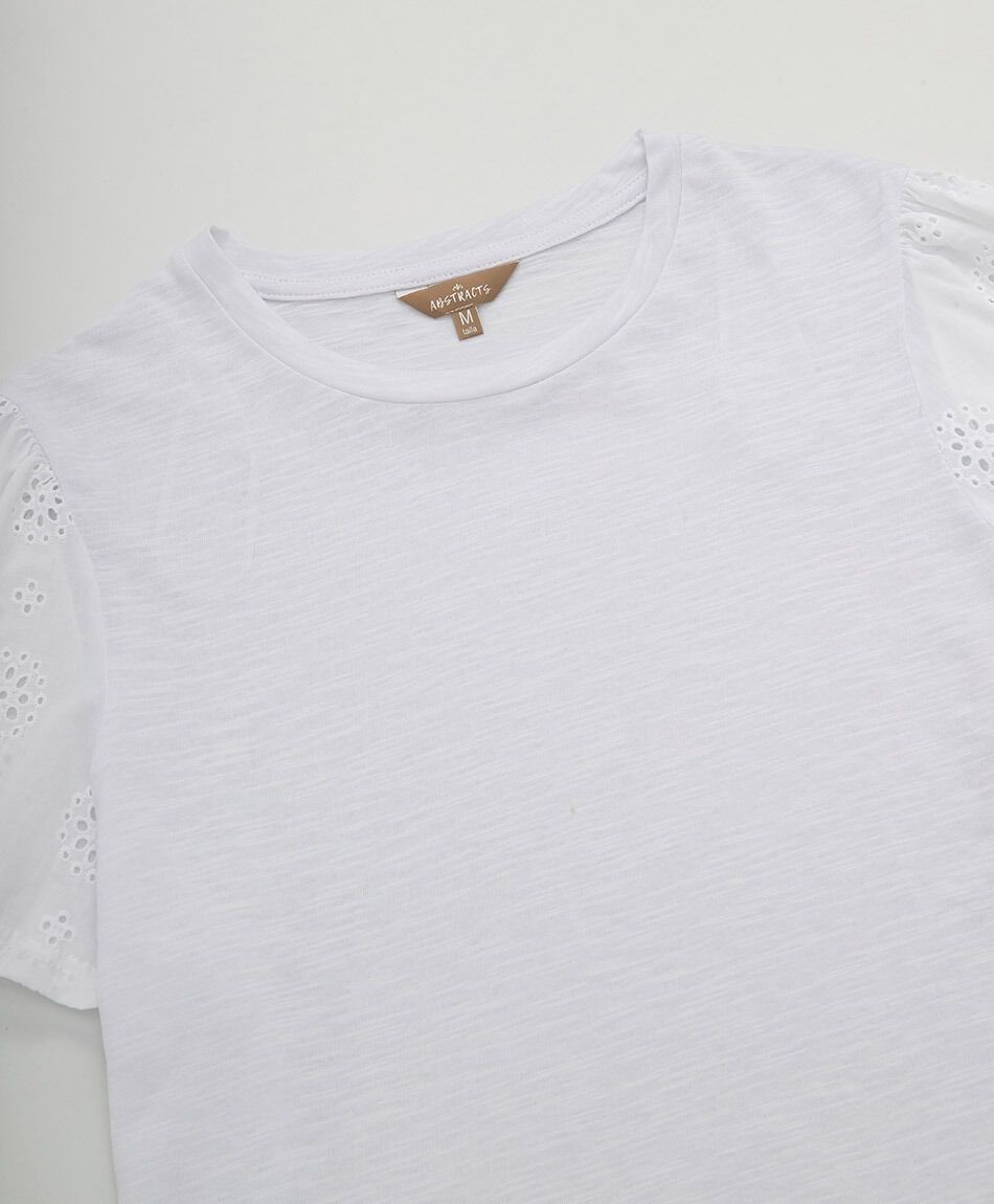 Remera mujer manga globo