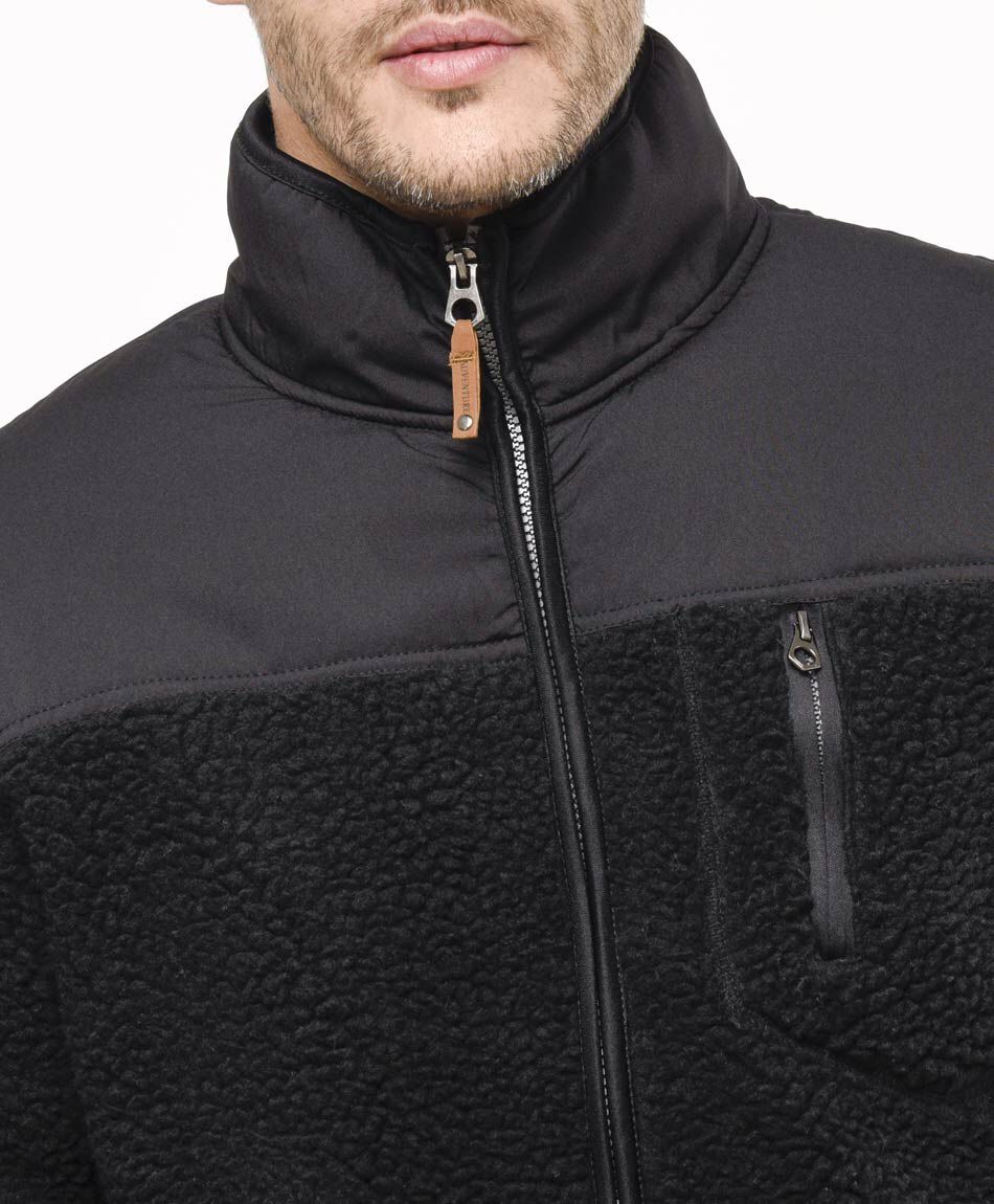 Campera hombre chiporro cierre entero