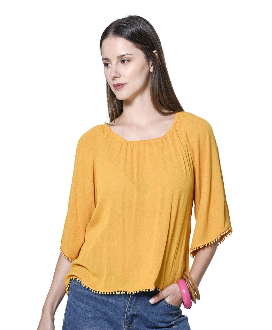 Blusa bambula envivada