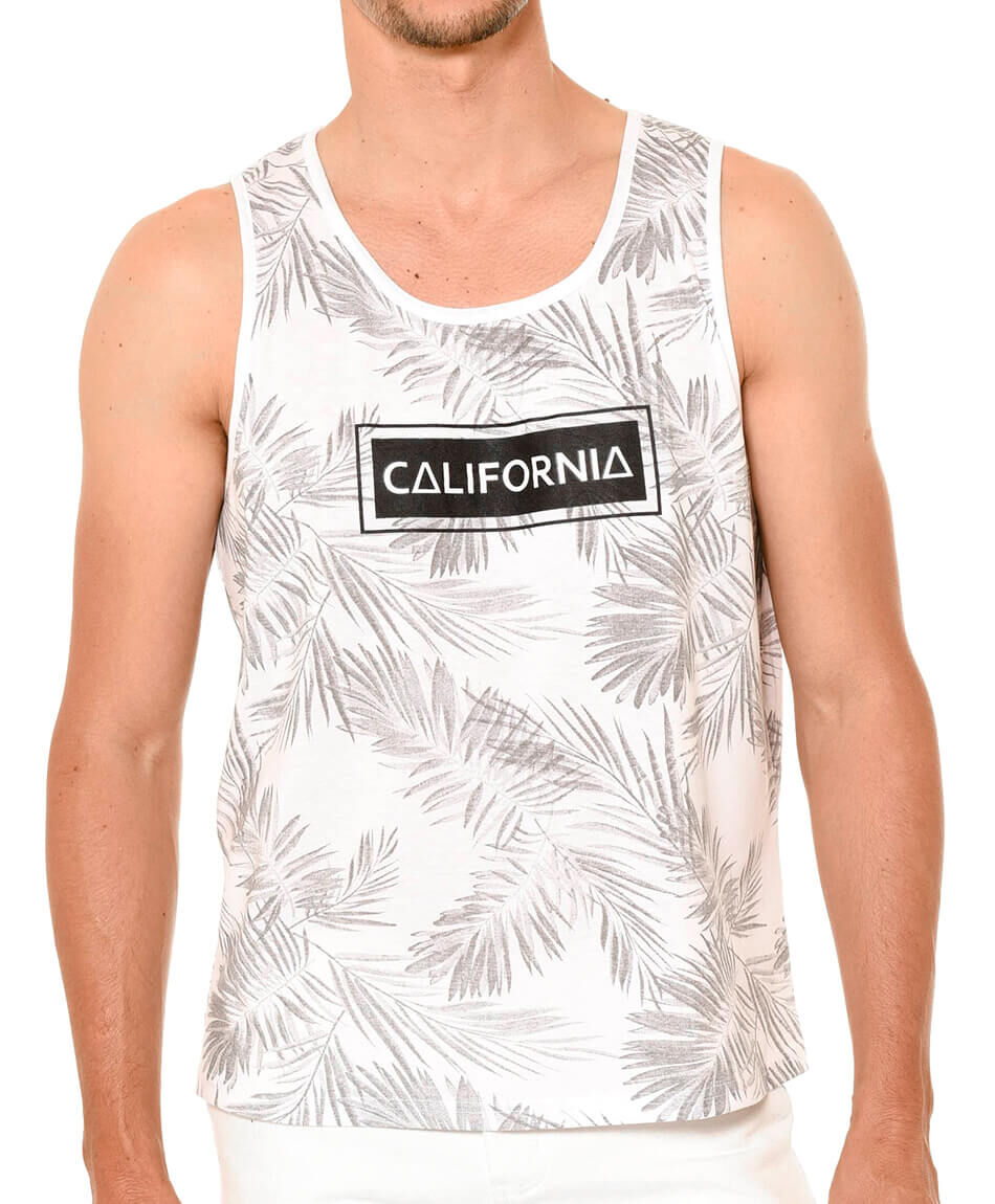 Polera surf estampada