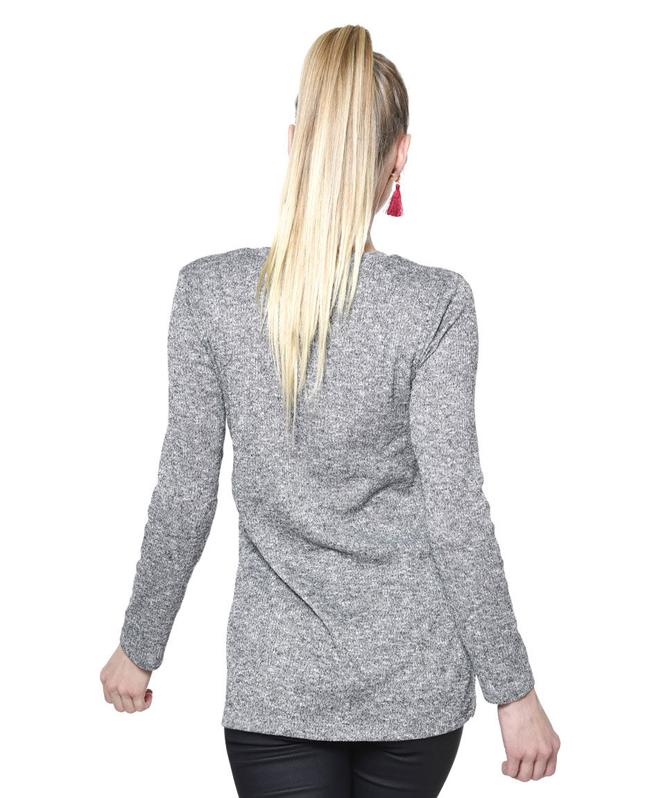 Polera canale lanosa