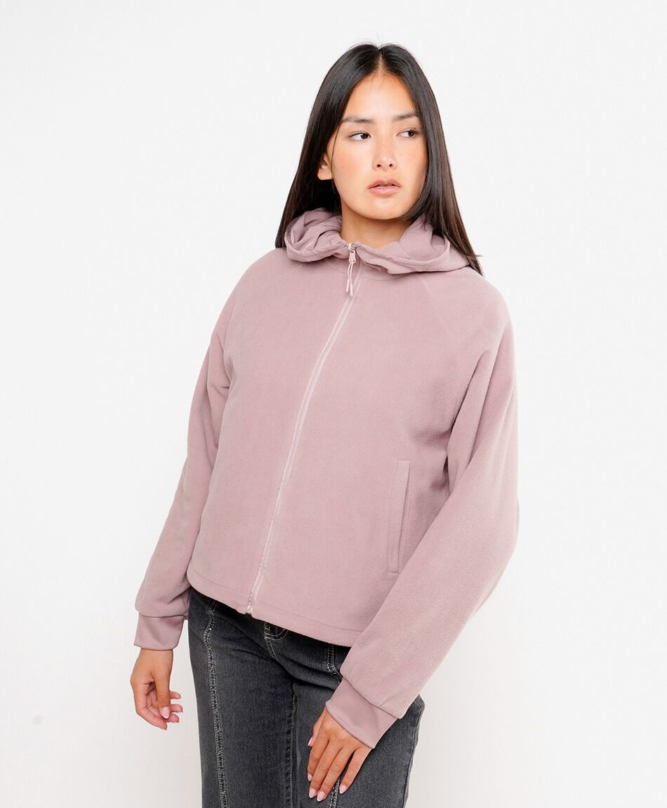 Campera mujer reversible polar
