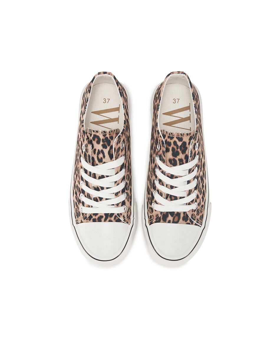 Zapatilla mujer animal print