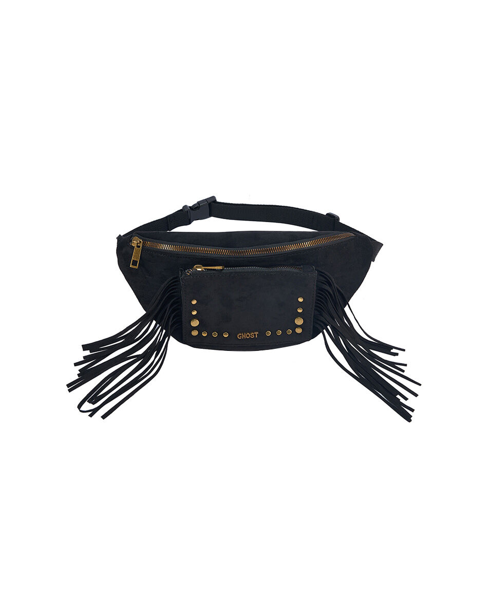 Banano mujer fringes black