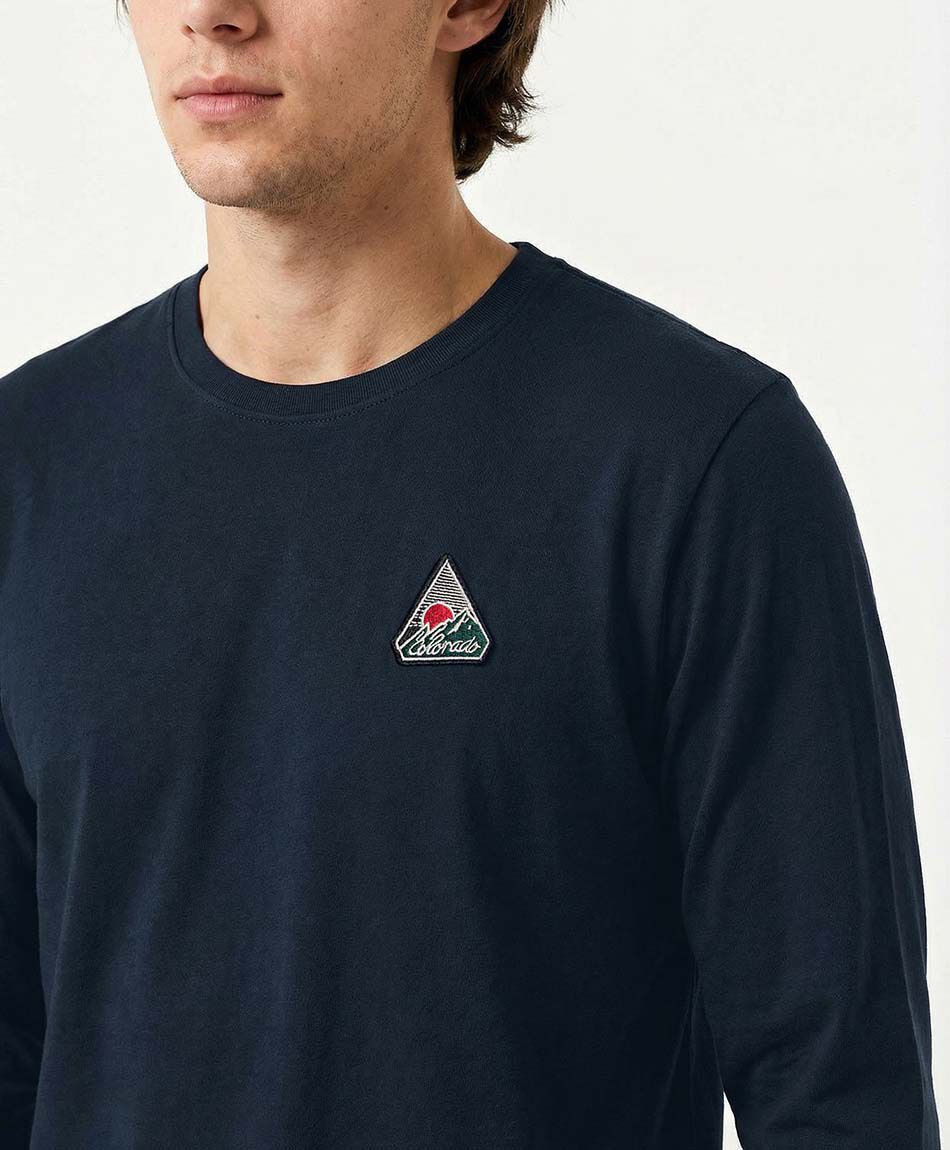 Polera hombre mini parche