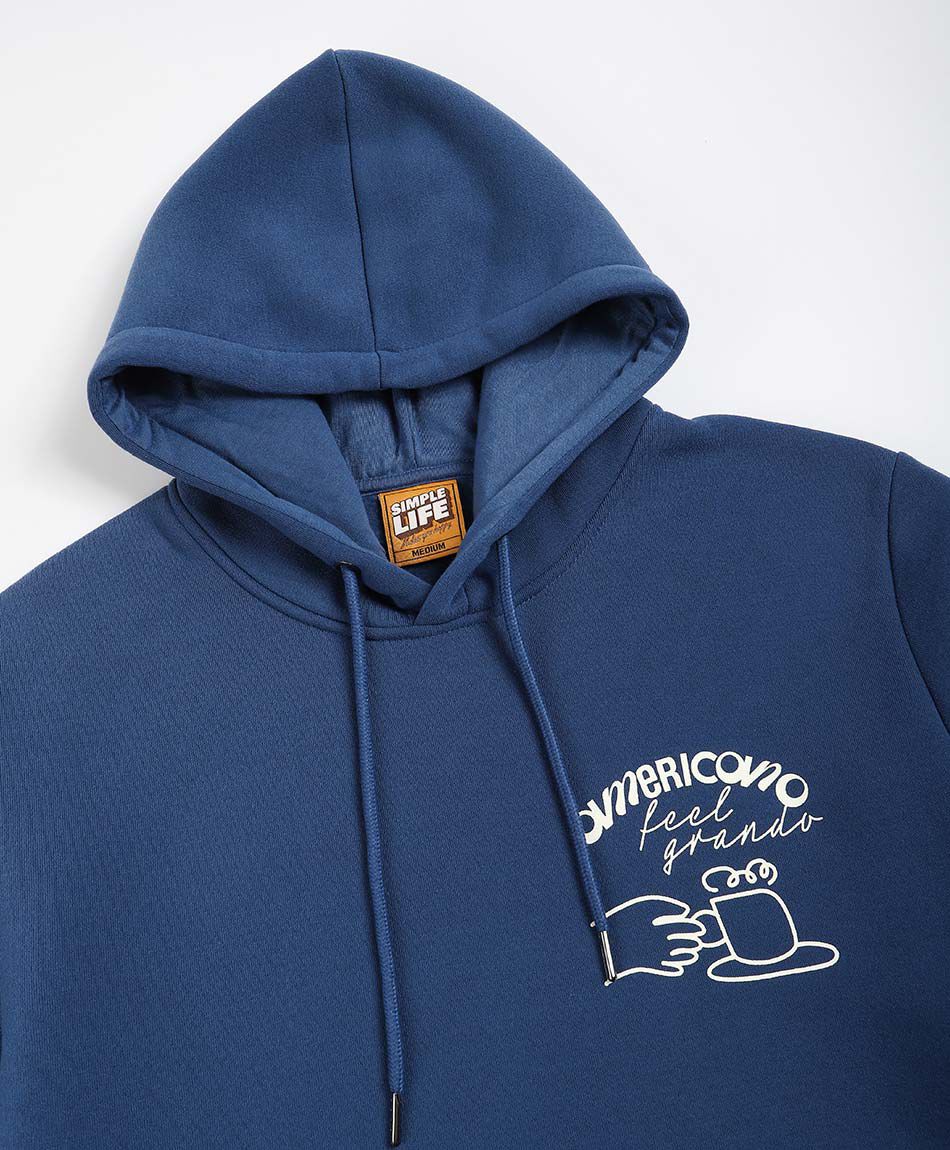Buzo hombre doble estampado americano