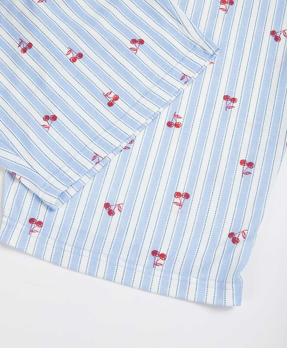 Pijama mujer capri rayas