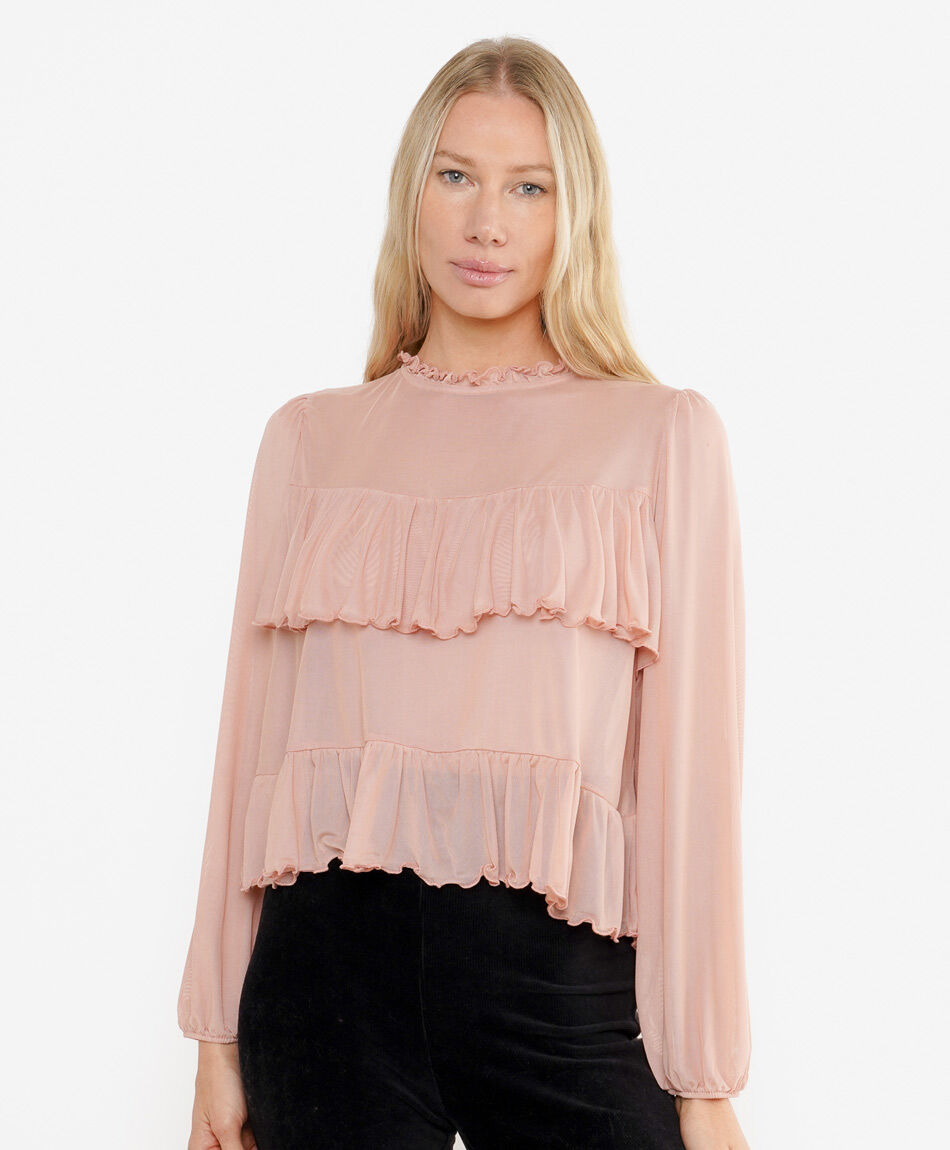 Remera mujer vuelos frontales