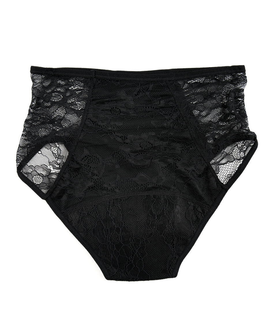 Bombacha menstrual mujer encajes