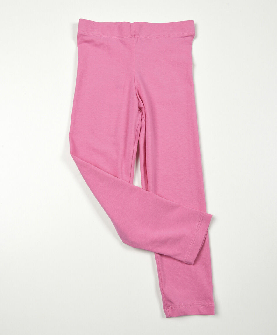 Leggins beb&eacute; b&aacute;sica fucsia