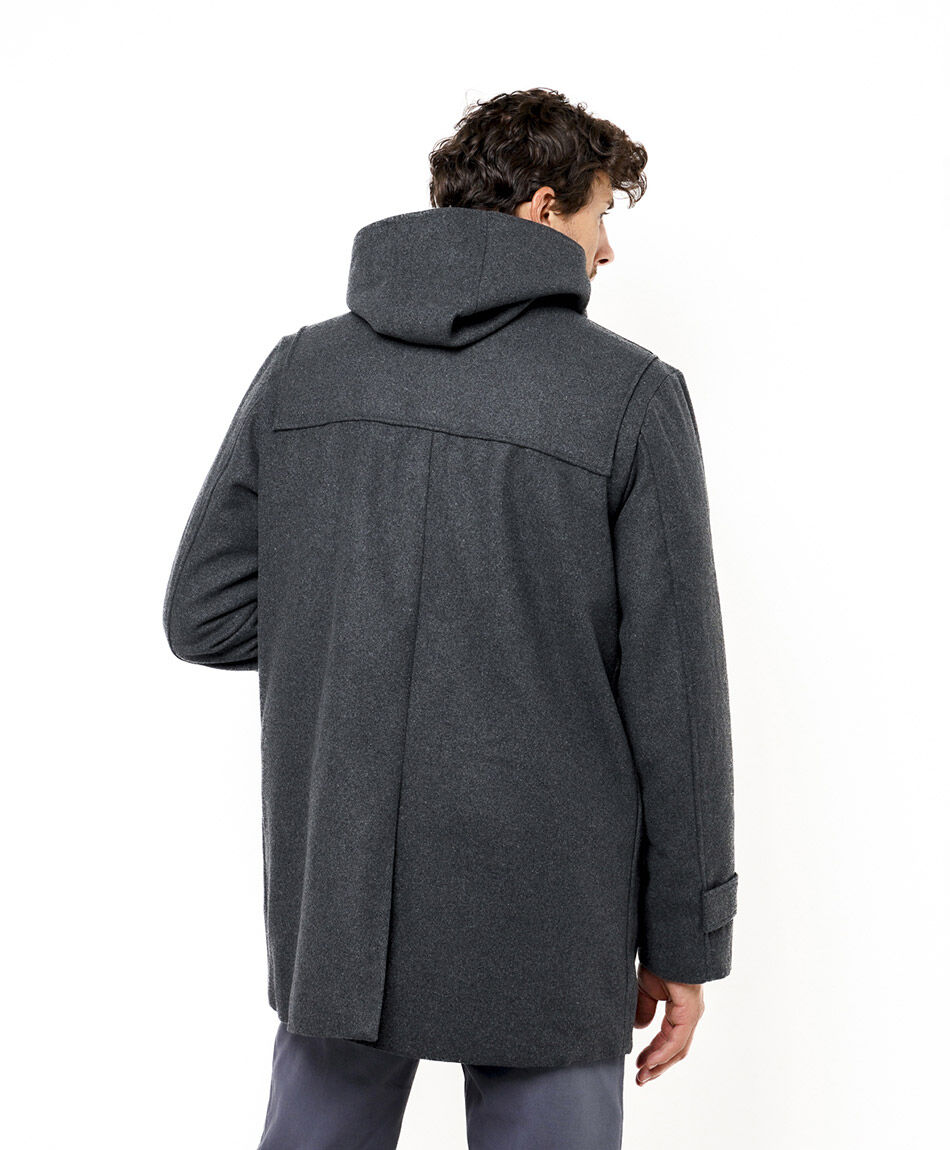 Chaqueta hombre montgomery gris