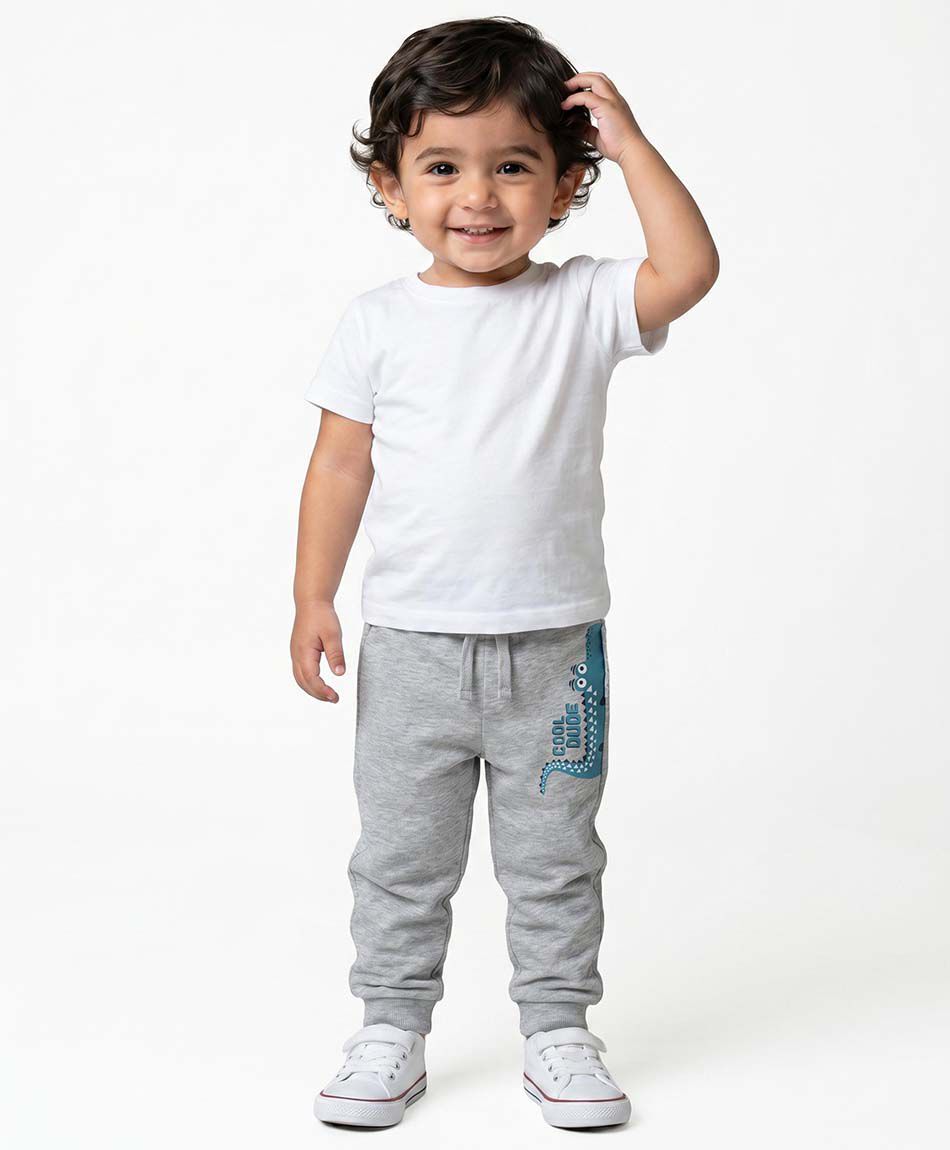 Pantal&oacute;n buzo beb&eacute; cocodrilo