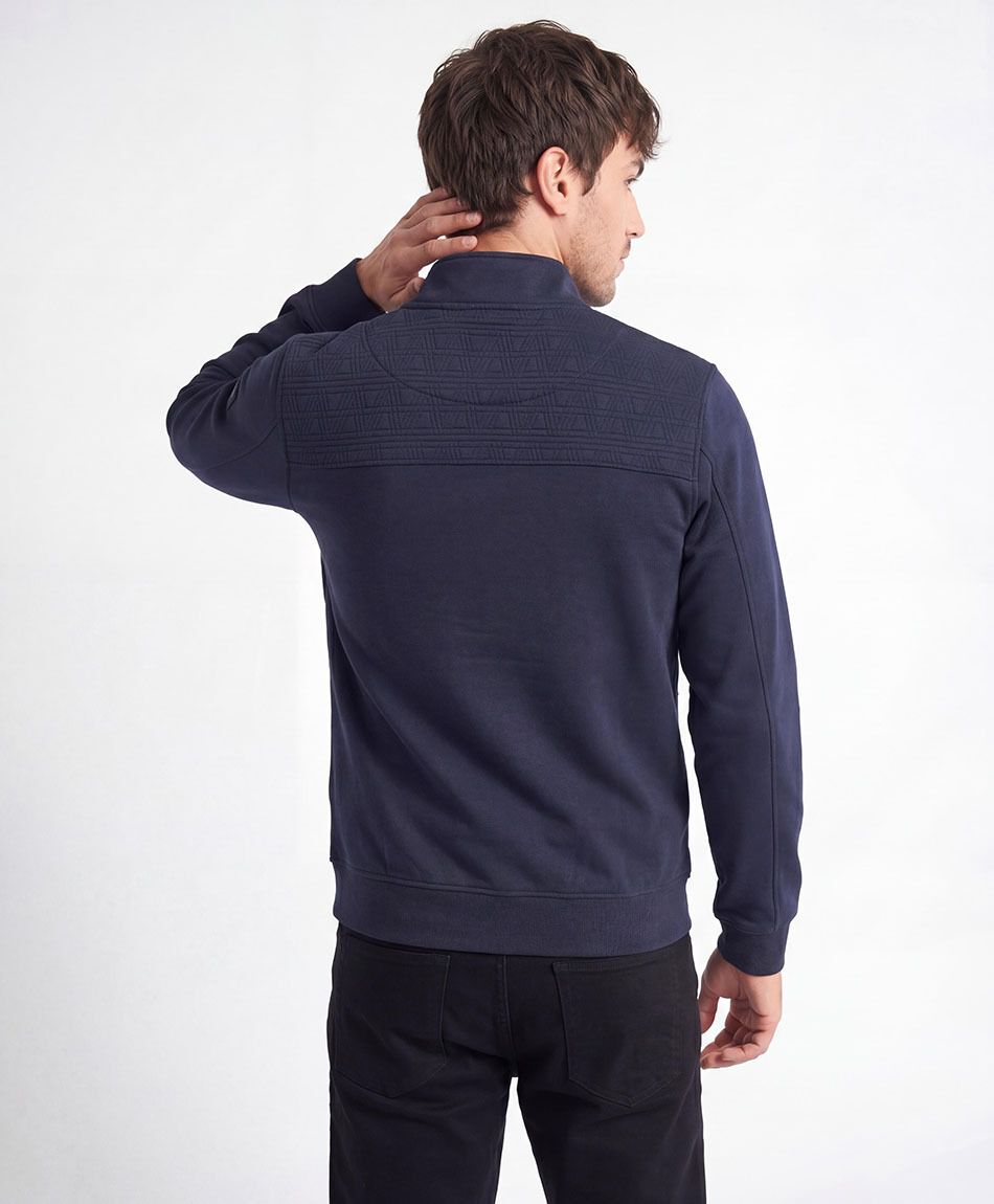 Campera hombre bomber azul