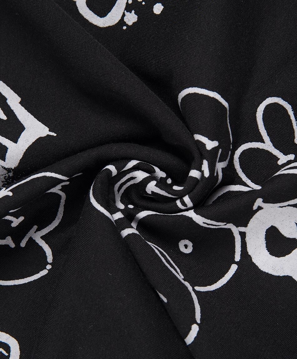 Polera ni&ntilde;o manga larga graffiti
