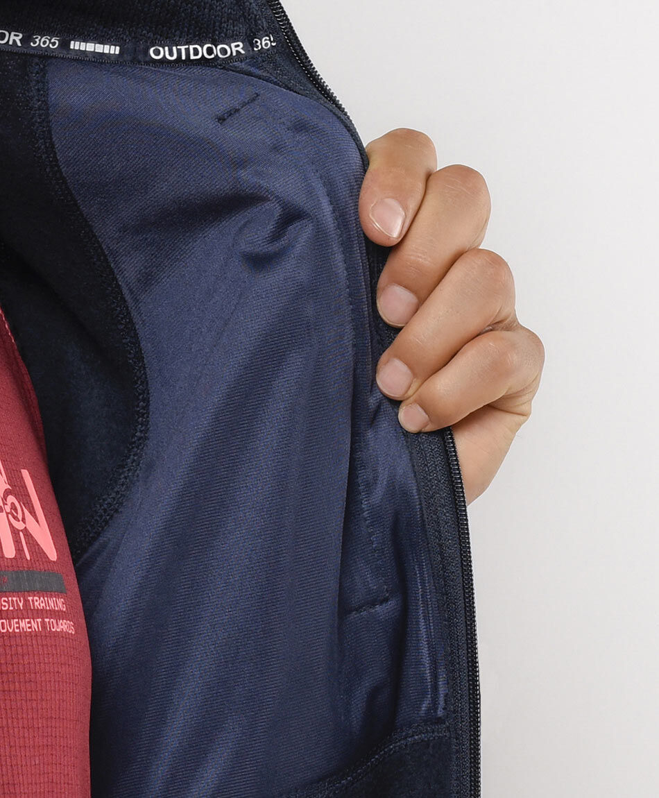 Campera deportiva hombre estilo tejida