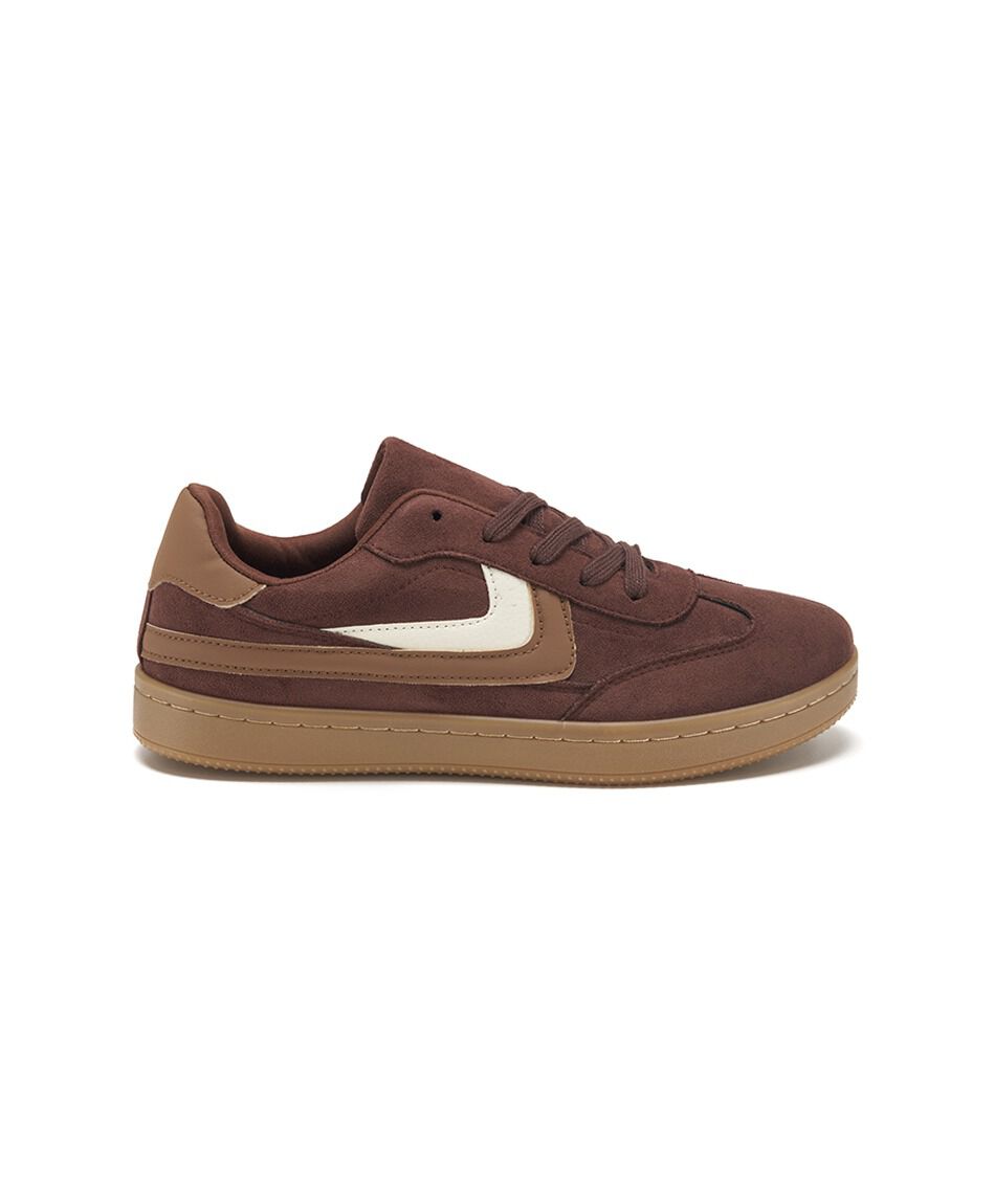 Zapatilla mujer vintage chocolate