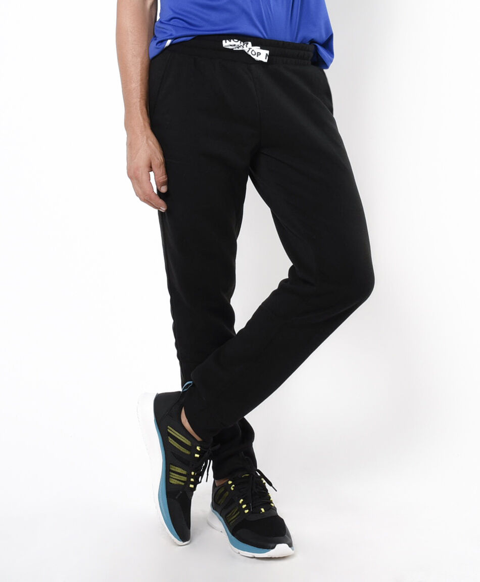 Pantal&oacute;n deportivo hombre liso slim fit