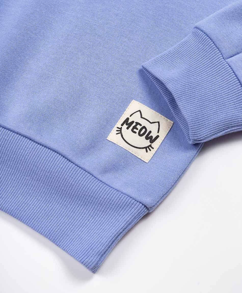 Buzo ni&ntilde;a b&aacute;sico lila