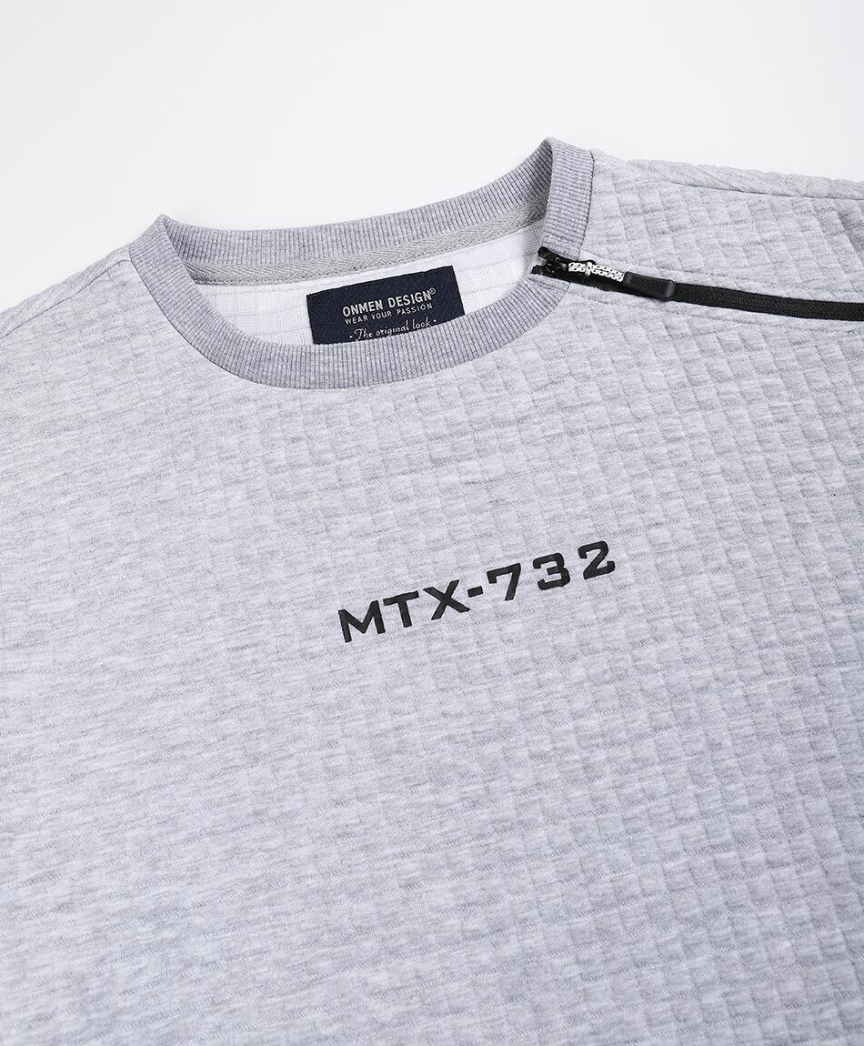 Buzo hombre mtx gris