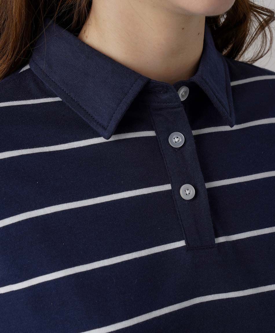 Buzo mujer lineas polo