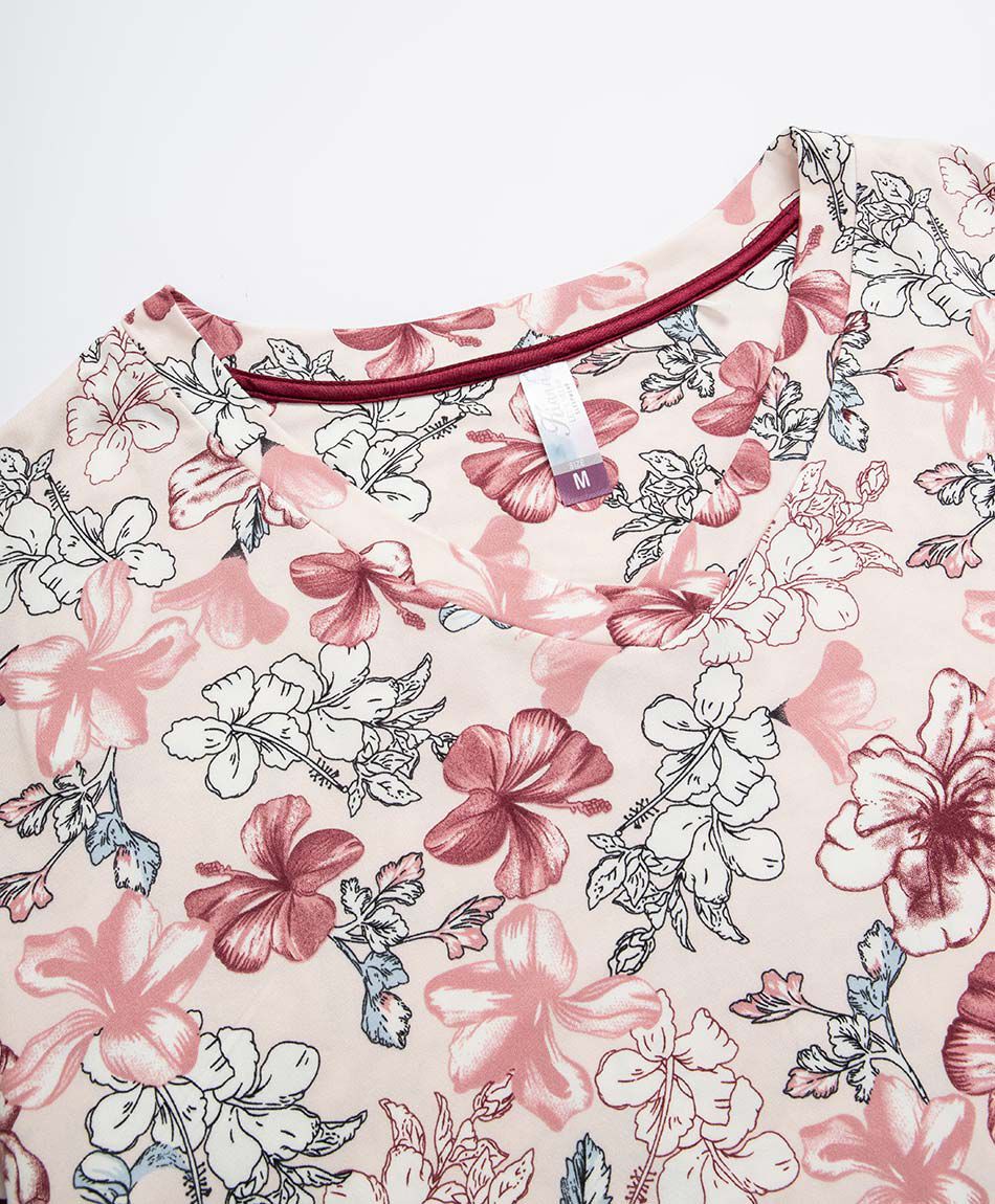 Pijama mujer sue&ntilde;o floral