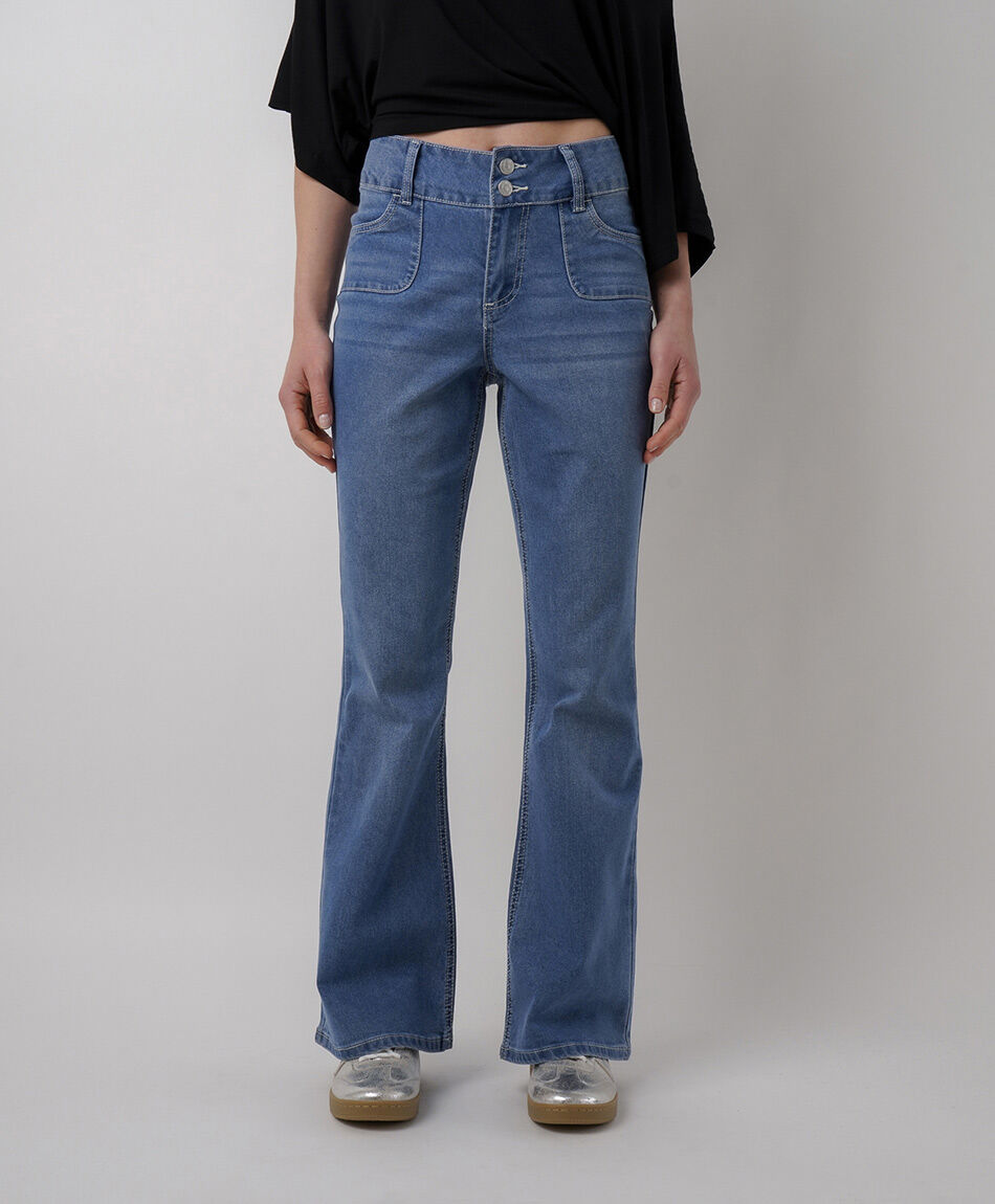 Jeans mujer flare