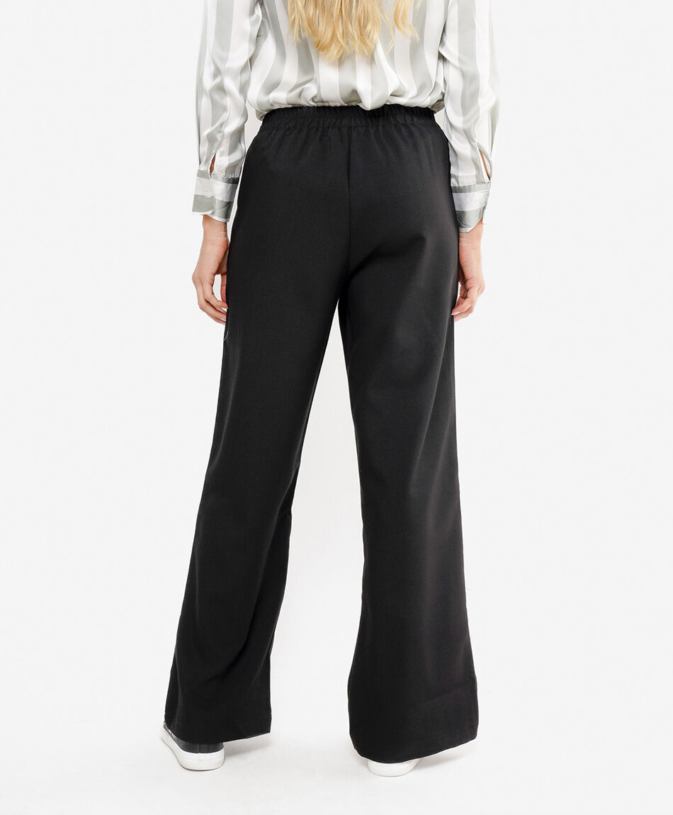 Pantal&oacute;n mujer cintur&oacute;n wide leg