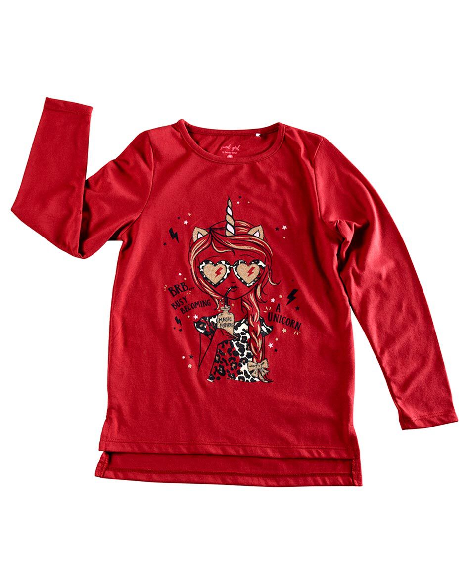 Polera estampada