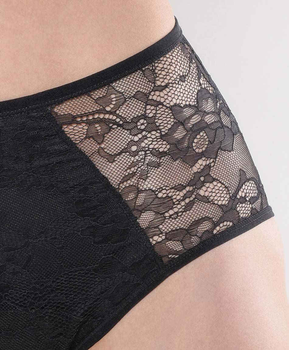 Bombacha menstrual mujer encajes