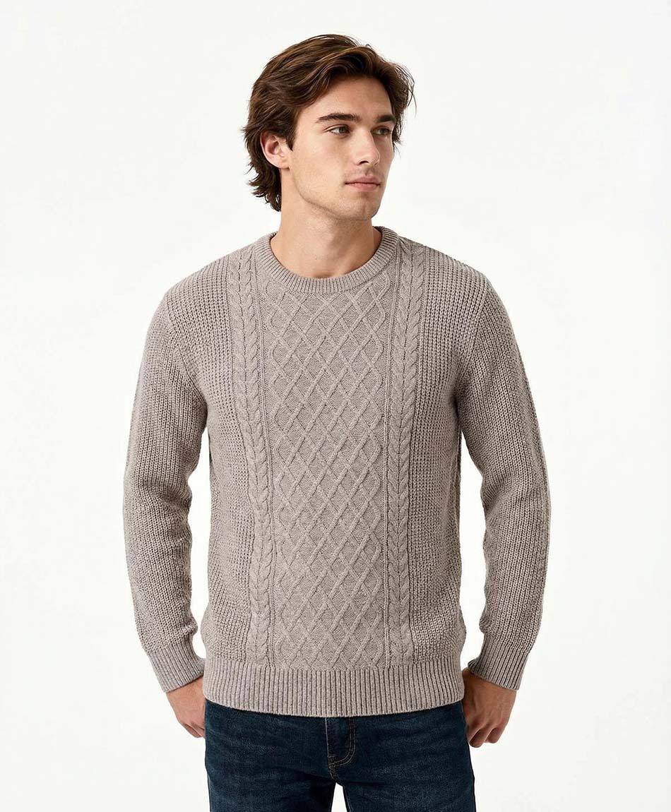 Sweater hombre jacquard