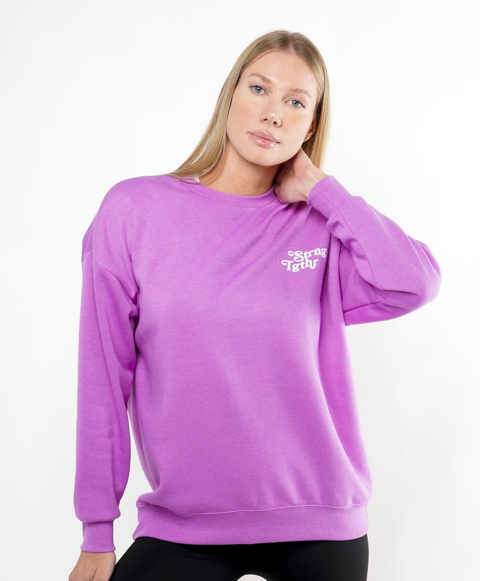 Buzo deportivo mujer oversize