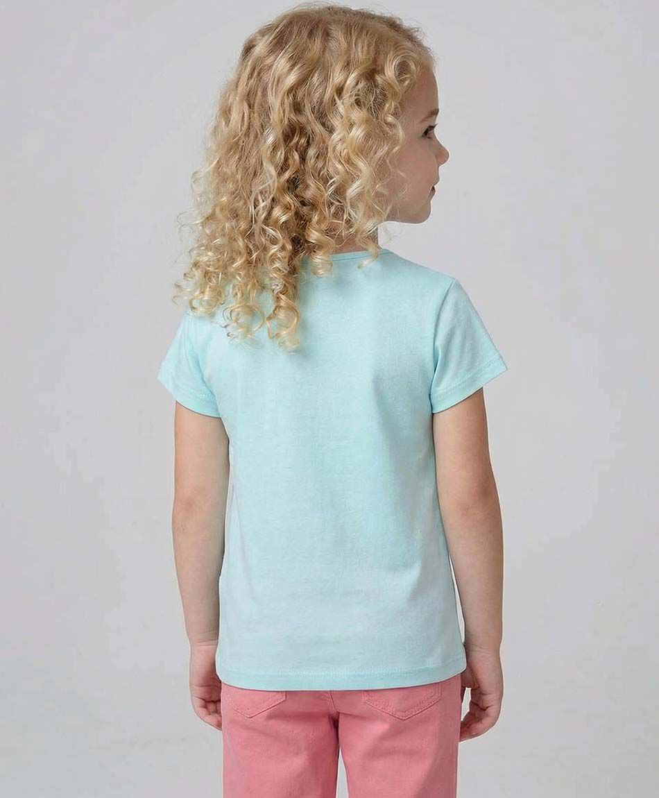 Remera ni&ntilde;a tropical