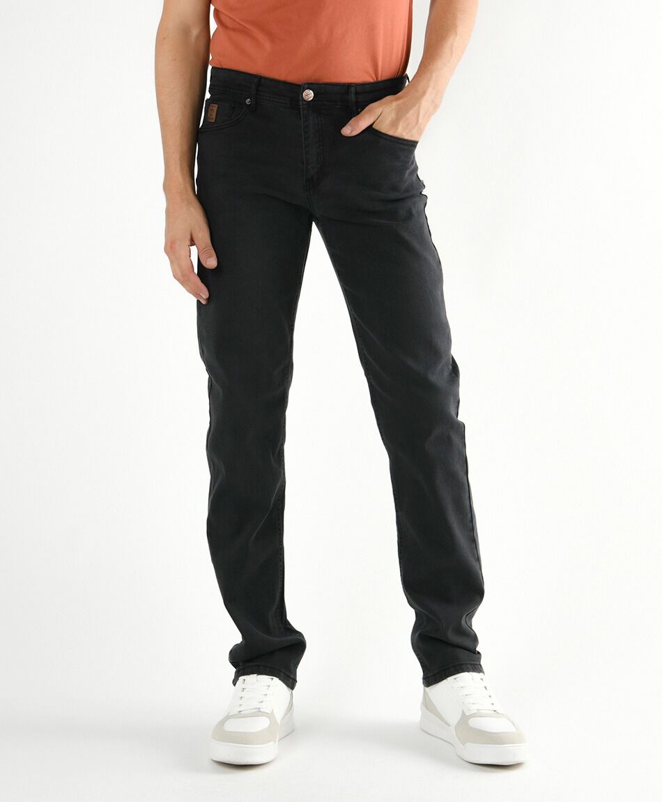 Jeans hombre cl&aacute;sico slim fit