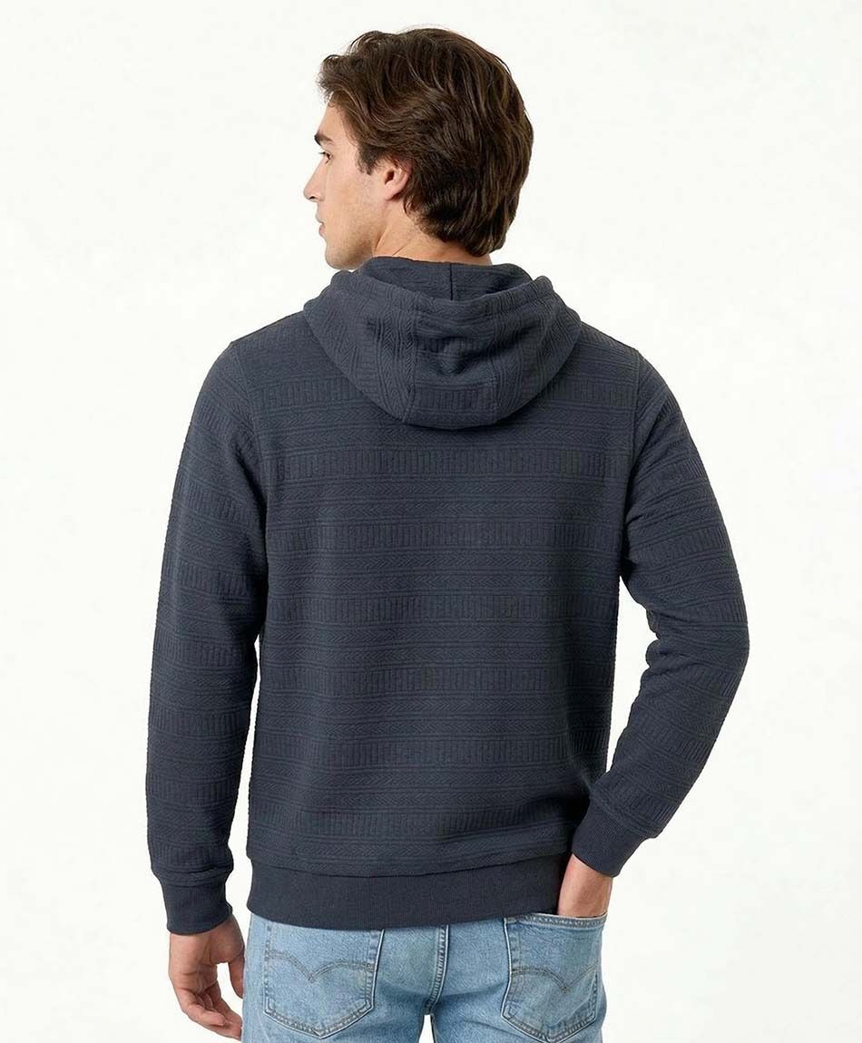 Buzo hombre con capucha navy