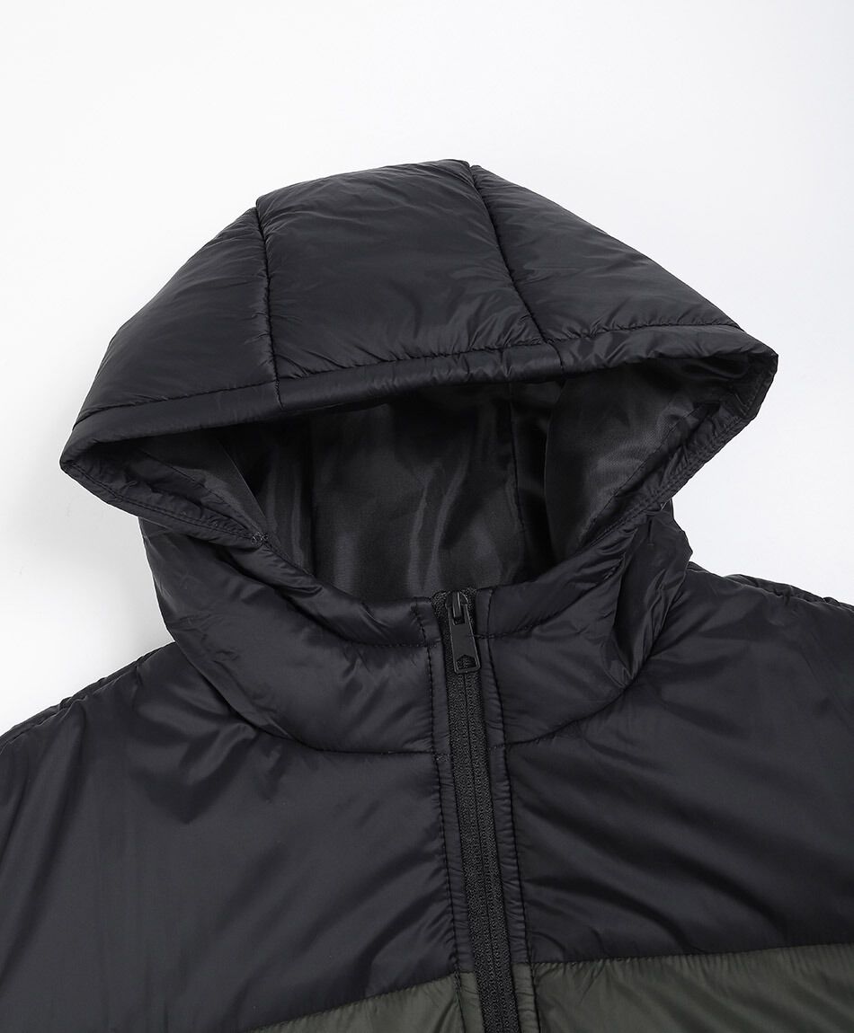 Parka hombre lisa green