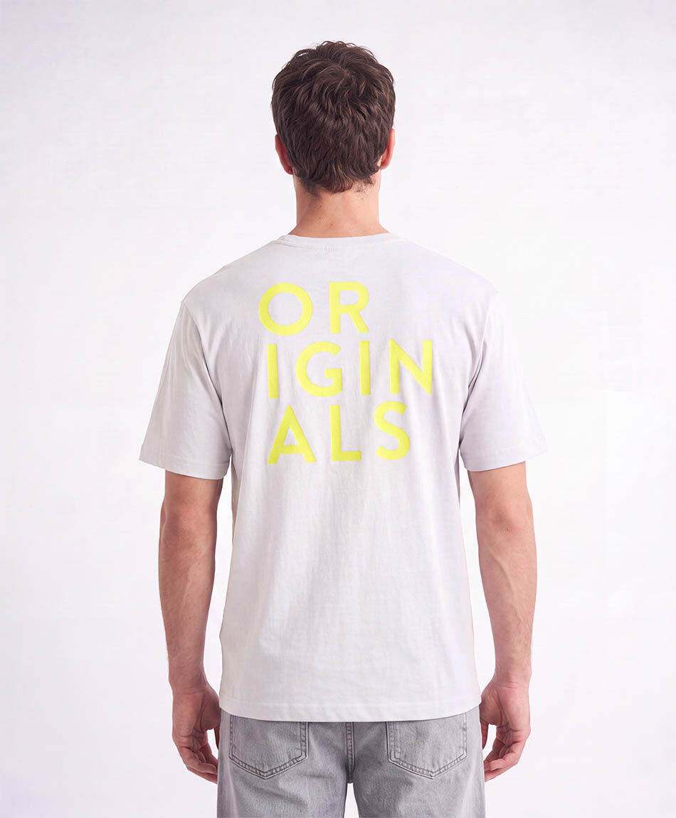 Remera hombre lisa oversize