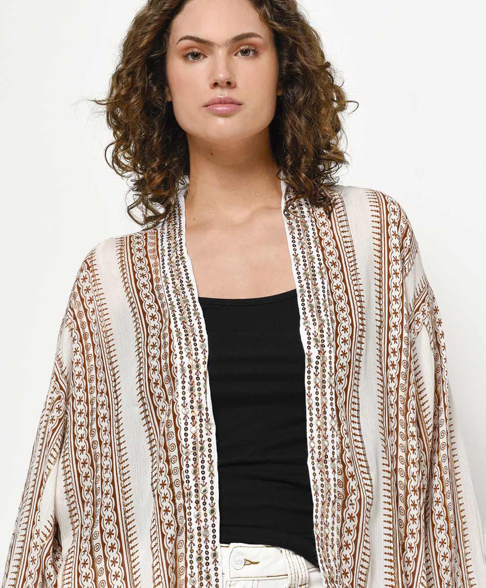Kimono mujer estilo &eacute;tnico