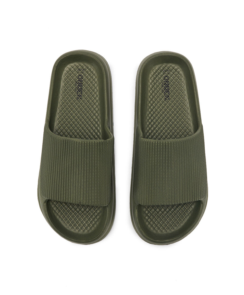 Sandalia hombre eva verde