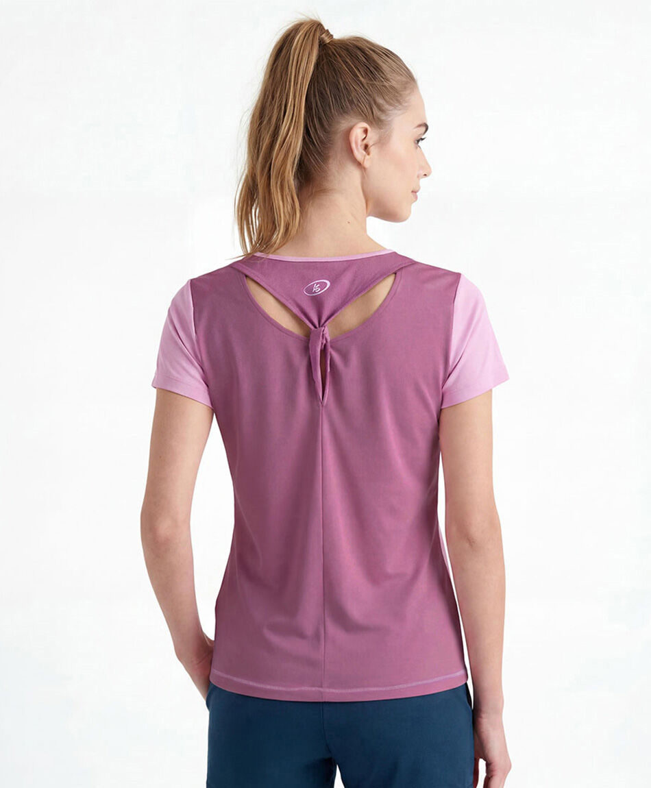 Remera deportiva mujer yoga