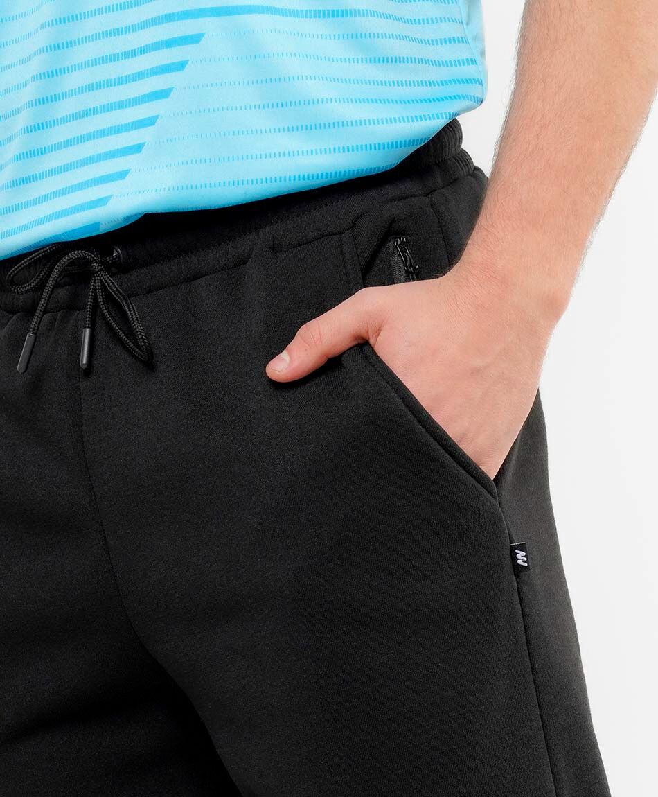Pantal&oacute;n deportivo hombre cl&aacute;sico black