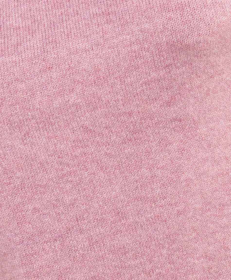 Sweater mujer melange rosado
